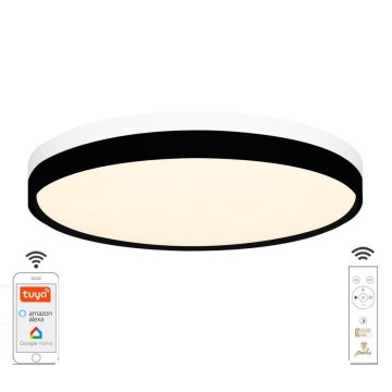 Iluminação de teto LED com regulação LED/48W/230V 2700-6500K Wi-Fi Tuya + controlo remoto