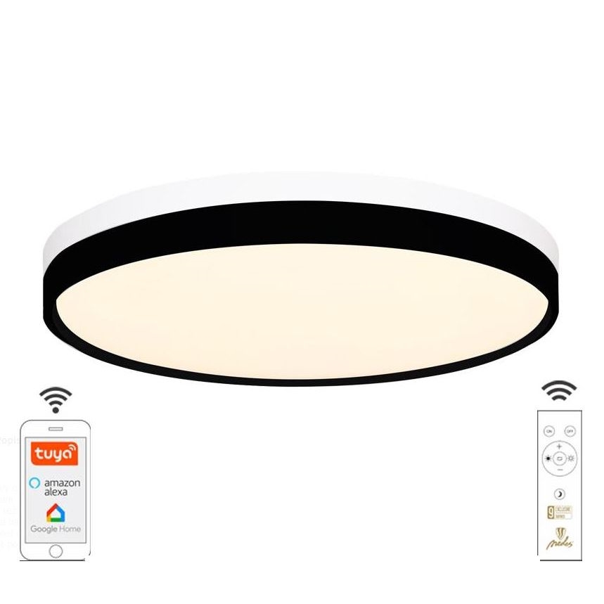 Iluminação de teto LED com regulação LED/48W/230V 2700-6500K Wi-Fi Tuya + controlo remoto