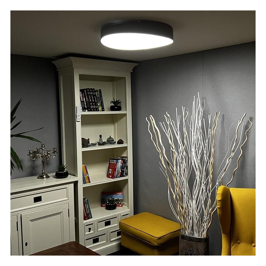 Iluminação de teto LED com regulação LED/48W/230V 2700-6500K Wi-Fi Tuya + controlo remoto