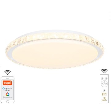 Iluminação de teto LED com regulação LED/48W/230V 2700-6500K Wi-Fi Tuya + CR