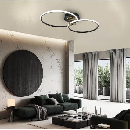 Iluminação de teto LED com regulação LED/48W/230V 3000-6500K + comando