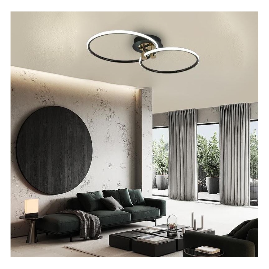 Iluminação de teto LED com regulação LED/48W/230V 3000-6500K + comando