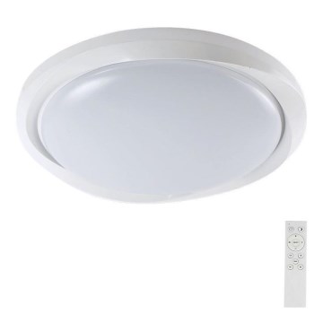 Iluminação de teto LED com regulação LED/60W/230V 3000-6500K 49,2 cm branco + comando