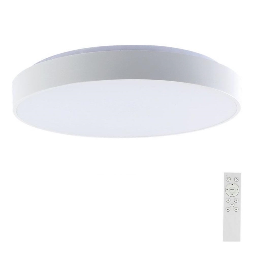 Iluminação de teto LED com regulação LED/60W/230V 3000-6500K 49,5 cm branco + comando