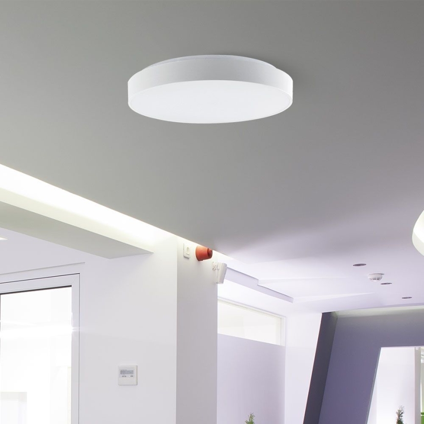 Iluminação de teto LED com regulação LED/60W/230V 3000-6500K 49,5 cm branco + comando