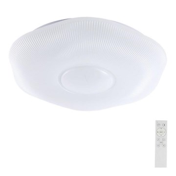 Iluminação de teto LED com regulação LED/60W/230V 3000-6500K 50 cm branco + comando