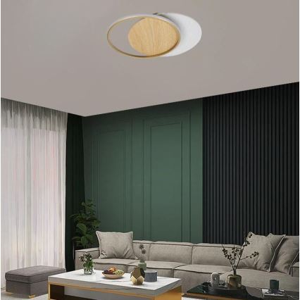 Iluminação de teto LED com regulação LED/60W/230V 3000-6500K + comando