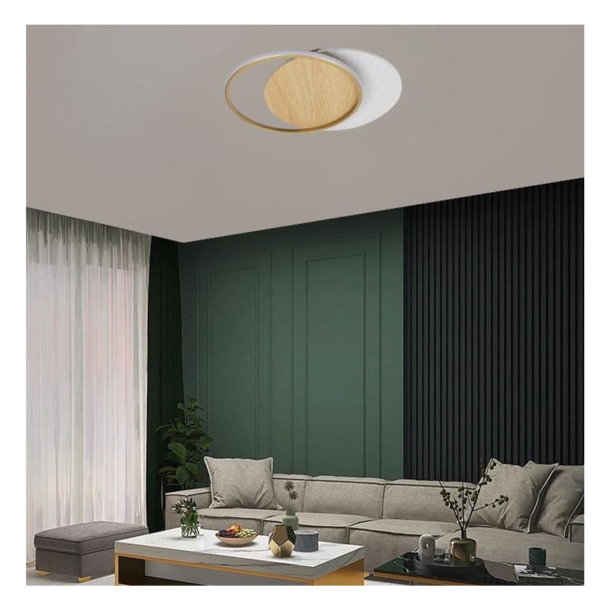 Iluminação de teto LED com regulação LED/60W/230V 3000-6500K + comando