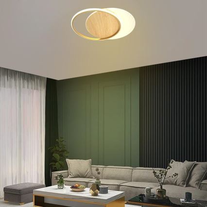 Iluminação de teto LED com regulação LED/60W/230V 3000-6500K + comando