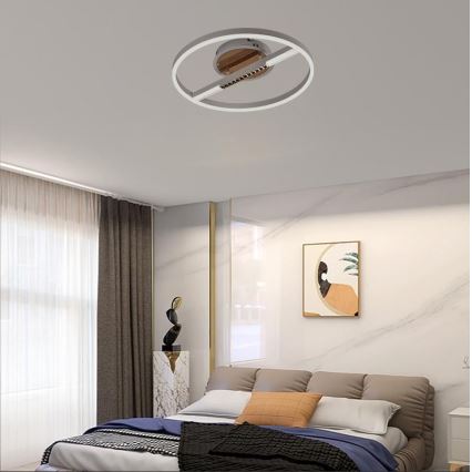 Iluminação de teto LED com regulação LED/60W/230V 3000-6500K + comando