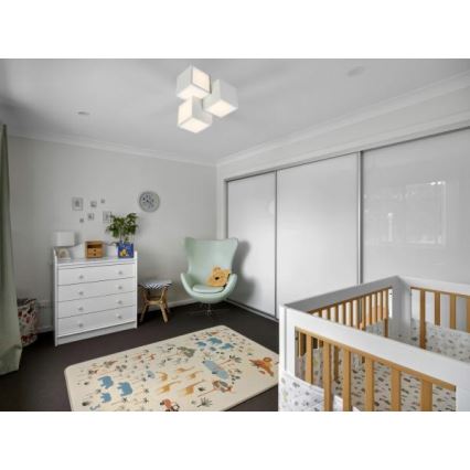 Iluminação de teto LED com regulação LED/60W/230V 3000-6500K + comando