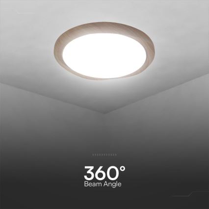 Iluminação de teto LED com regulação LED/60W/230V 3000-6500K + comando