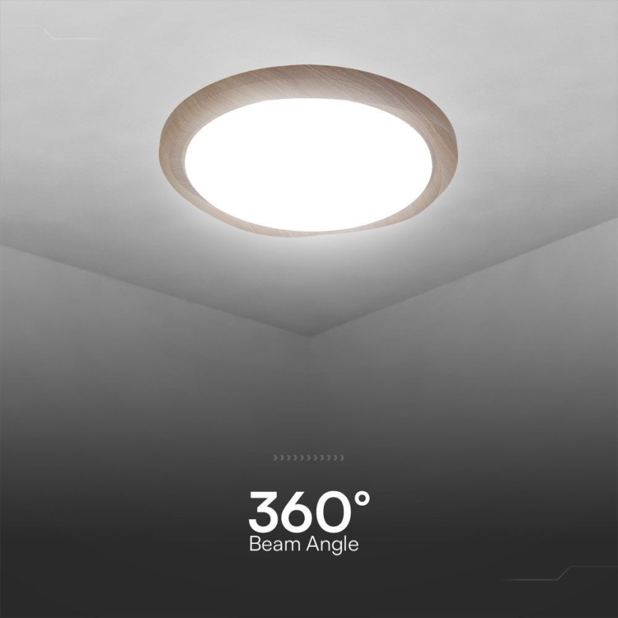 Iluminação de teto LED com regulação LED/60W/230V 3000-6500K + comando