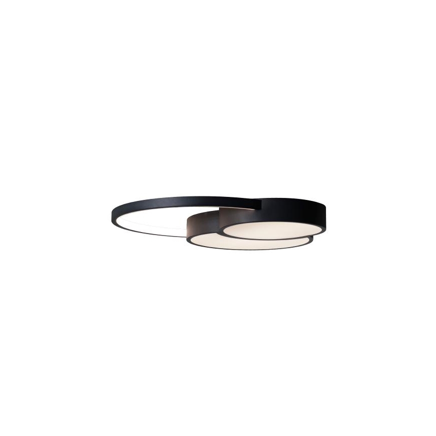 Iluminação de teto LED com regulação LED/60W/230V 3000-6500K preto + comando