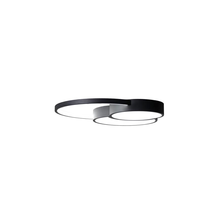 Iluminação de teto LED com regulação LED/60W/230V 3000-6500K preto + comando