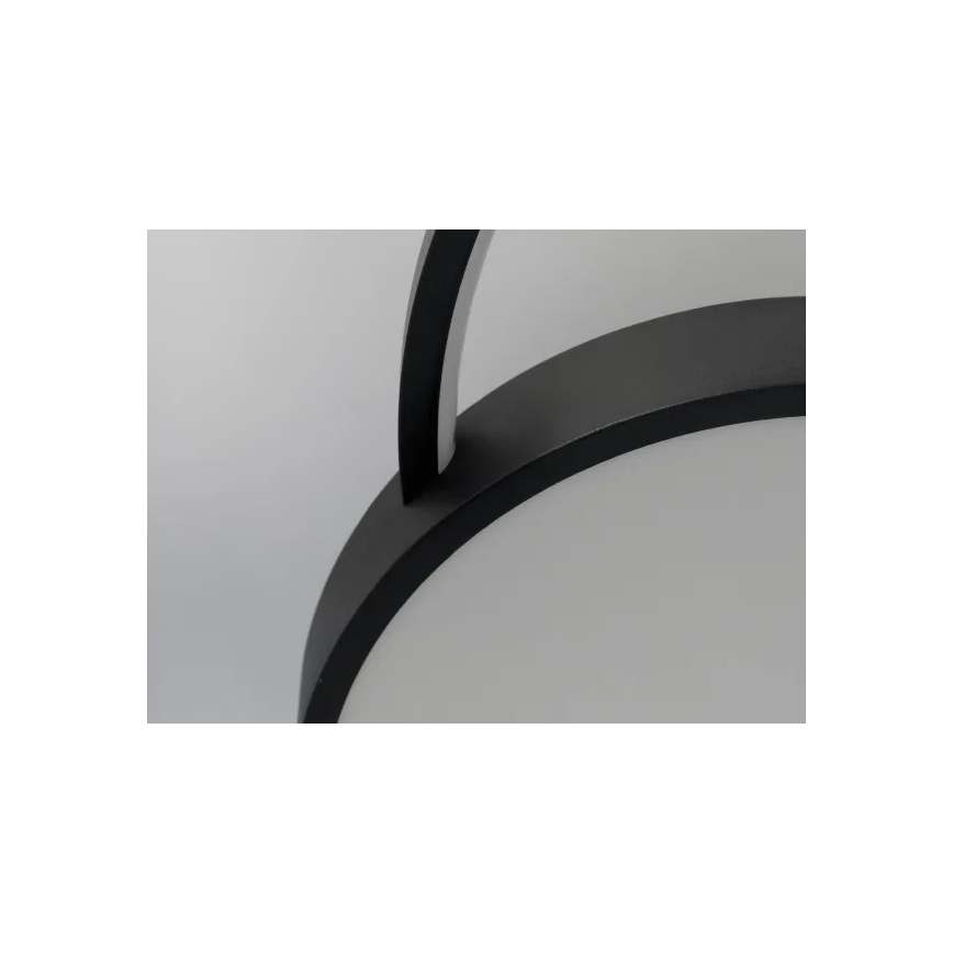 Iluminação de teto LED com regulação LED/60W/230V 3000-6500K preto + comando