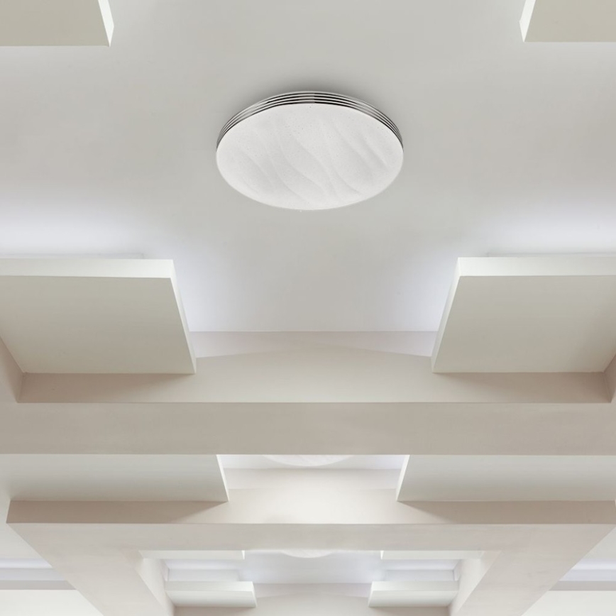 Iluminação de teto LED com regulação LED/60W/230V 3000K/4000K/6500K + controlo remoto