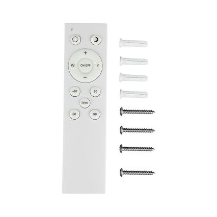 Iluminação de teto LED com regulação LED/60W/230V 3000K/4000K/6500K + controlo remoto
