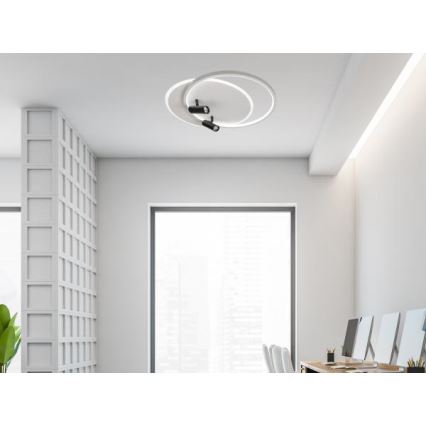 Iluminação de teto LED com regulação LED/65W/230V 3000-6500K branco + comando