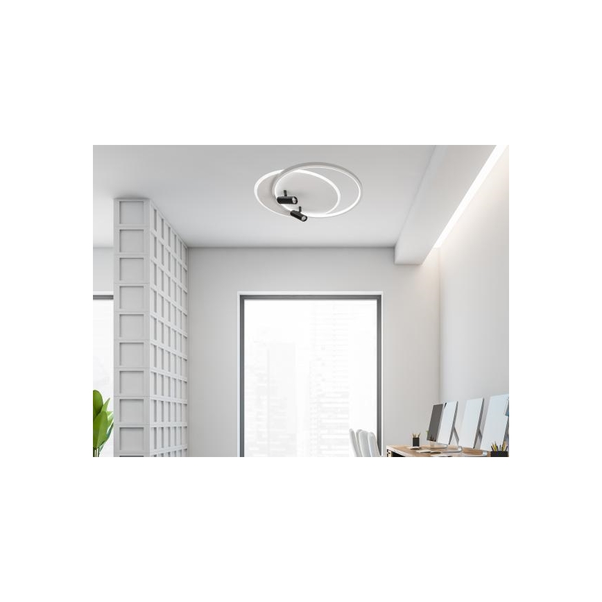 Iluminação de teto LED com regulação LED/65W/230V 3000-6500K branco + comando