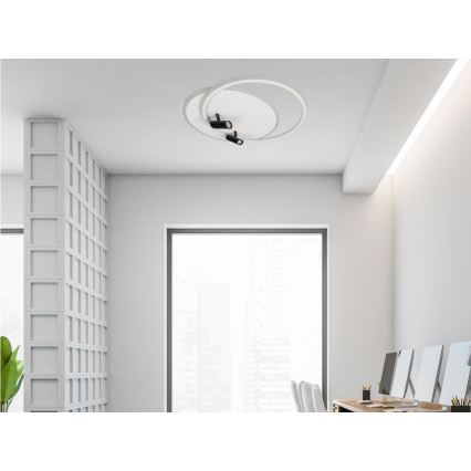 Iluminação de teto LED com regulação LED/65W/230V 3000-6500K branco + comando