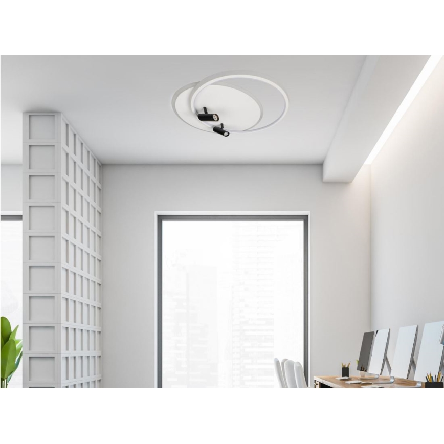 Iluminação de teto LED com regulação LED/65W/230V 3000-6500K branco + comando