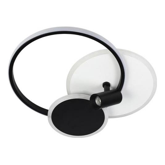Iluminação de teto LED com regulação LED/65W/230V 3000-6500K branco/preto + comando