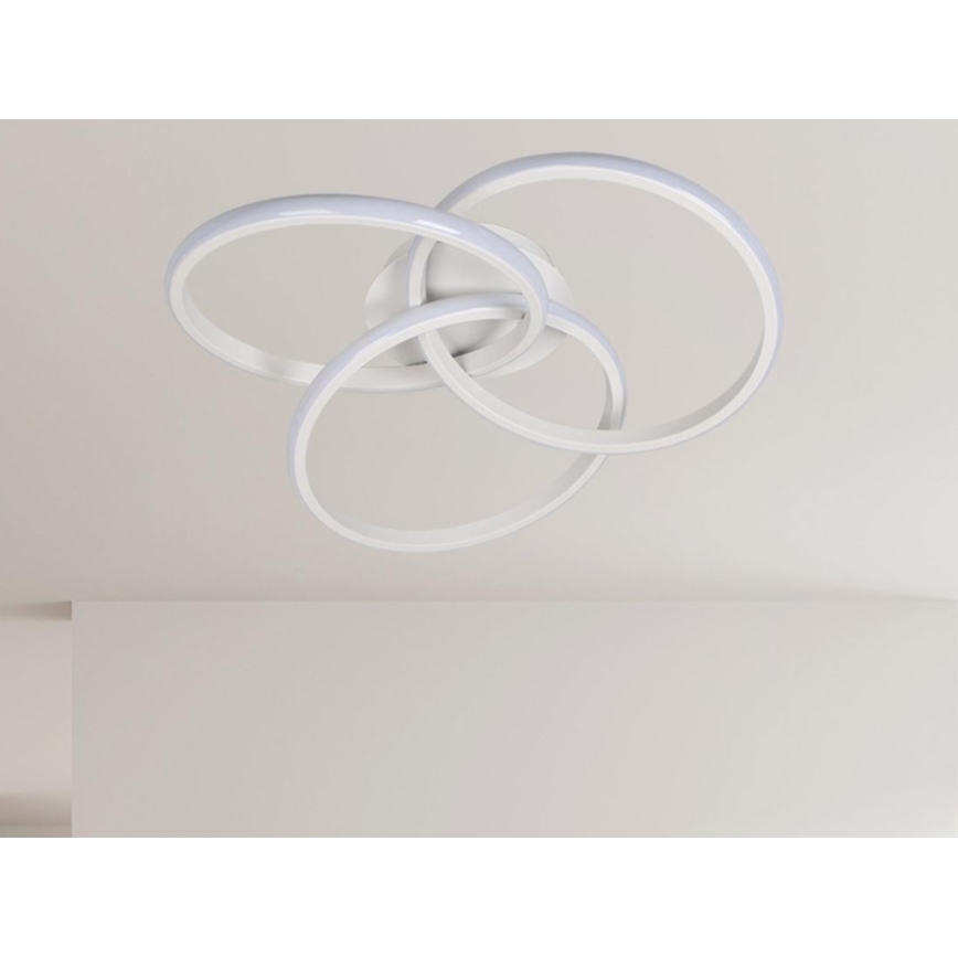 Iluminação de teto LED com regulação LED/70W/230V 3000-6500K branco + comando