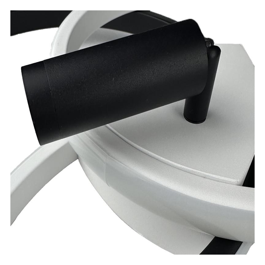 Iluminação de teto LED com regulação LED/70W/230V 3000-6500K branco/preto + comando