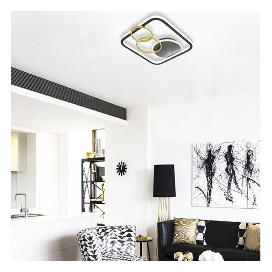 Iluminação de teto LED com regulação LED/70W/230V 3000-6500K + comando