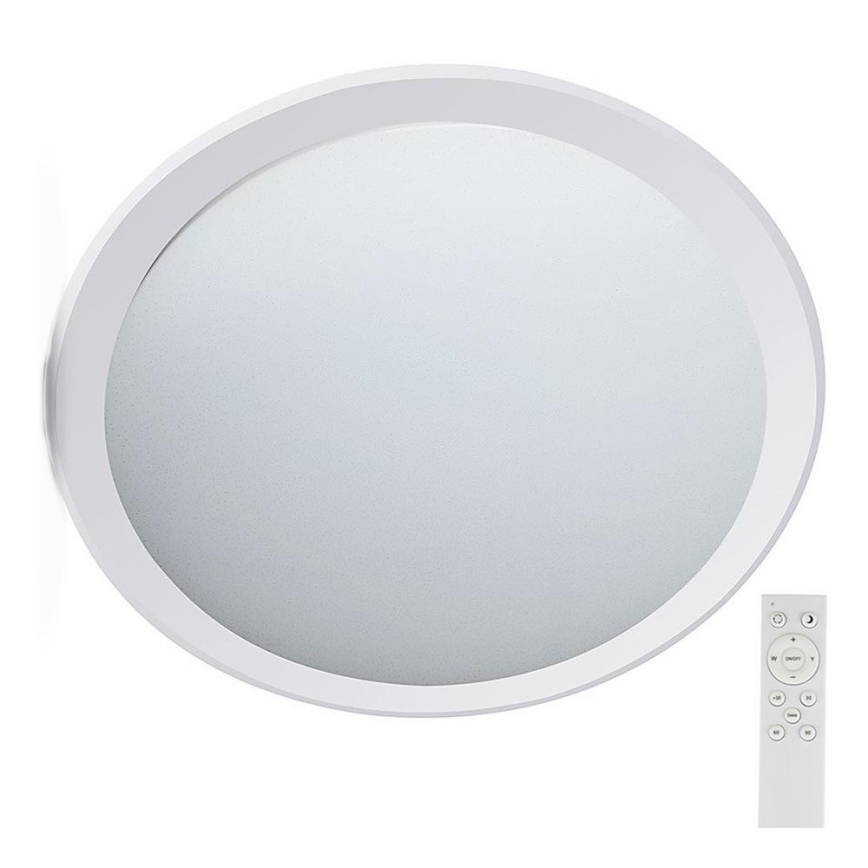 Iluminação de teto LED com regulação LED/72W/230V 3000-6500K diâmetro 67 cm branco + comando