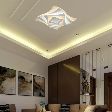 Iluminação de teto LED com regulação LED/75W/230V 3000-6500K + comando