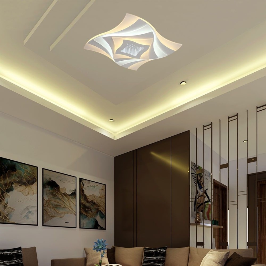 Iluminação de teto LED com regulação LED/75W/230V 3000-6500K + comando