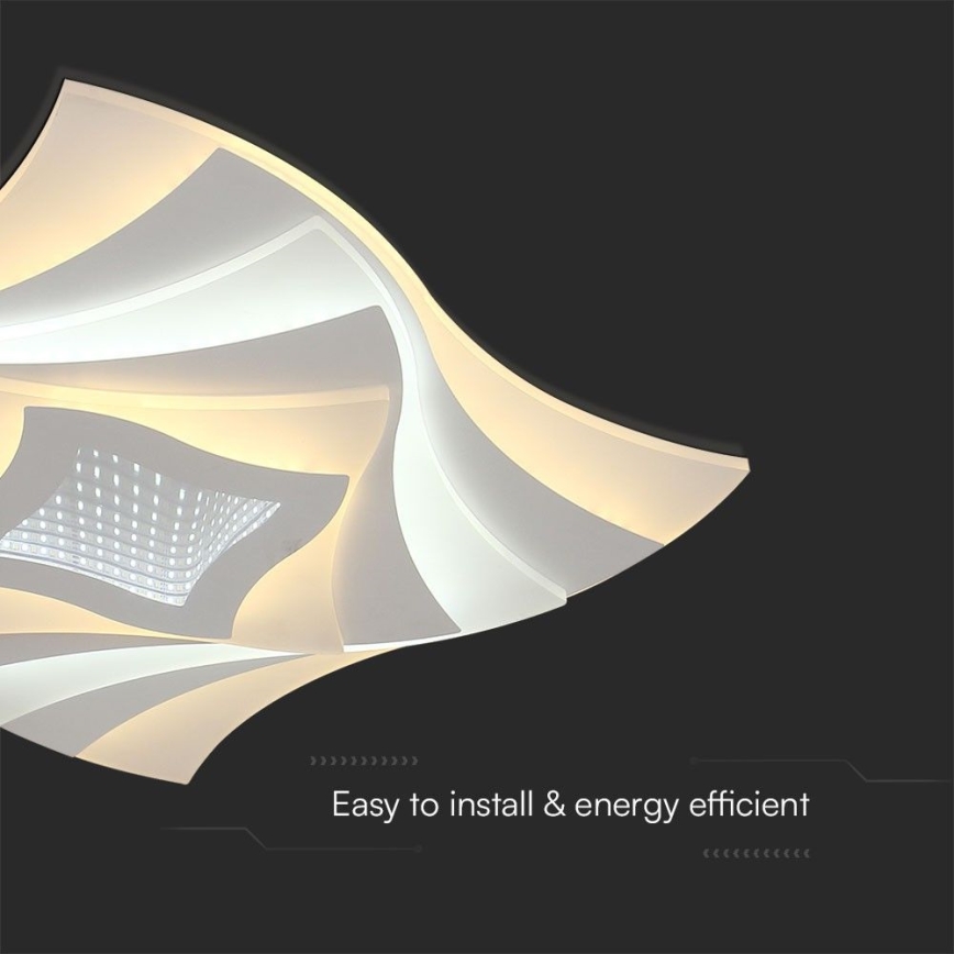 Iluminação de teto LED com regulação LED/75W/230V 3000-6500K + comando