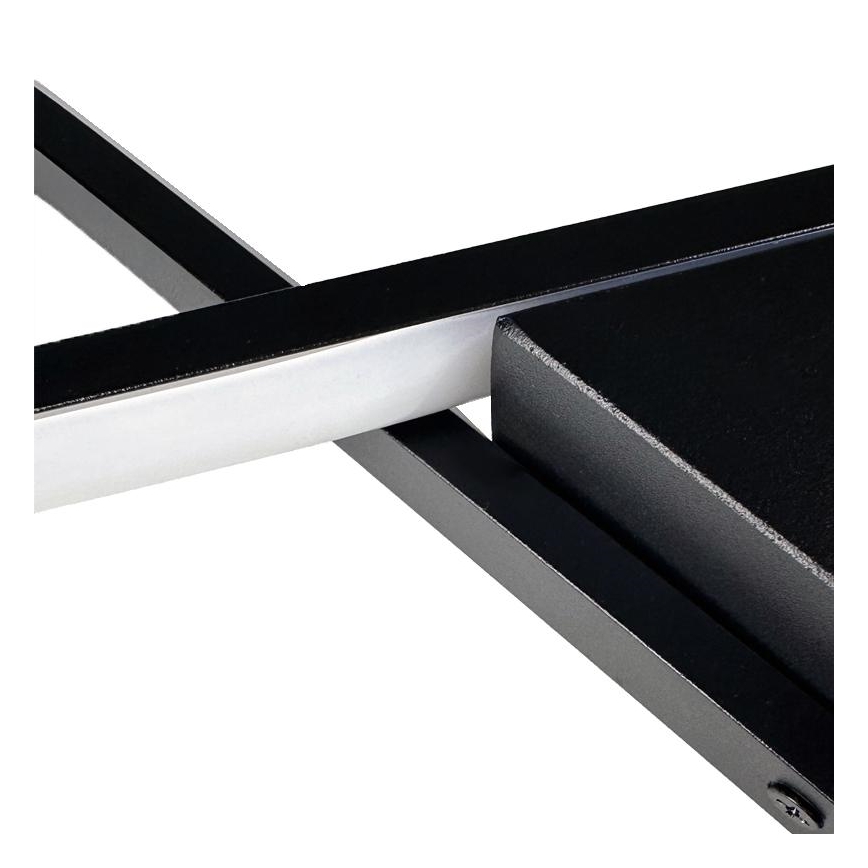Iluminação de teto LED com regulação LED/75W/230V 3000-6500K preto + comando