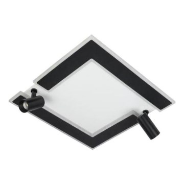 Iluminação de teto LED com regulação LED/80W/230V 3000-6500K preto + comando