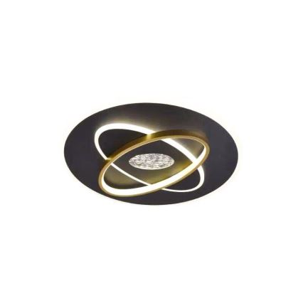 Iluminação de teto LED com regulação LED/80W/230V 3000-6500K preto + controlo remoto