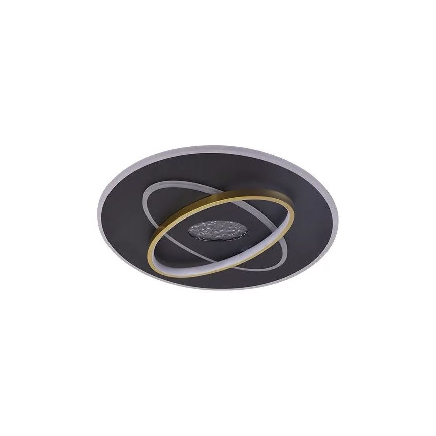Iluminação de teto LED com regulação LED/80W/230V 3000-6500K preto + controlo remoto