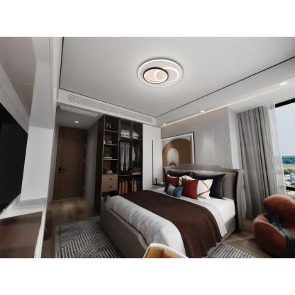 Iluminação de teto LED com regulação LED/85W/230V 3000-6500K + comando