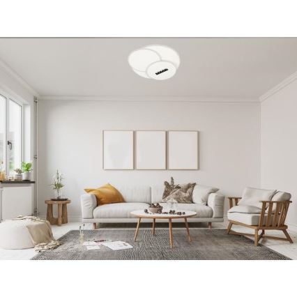 Iluminação de teto LED com regulação LED/90W/230V 3000-6500K branco + comando