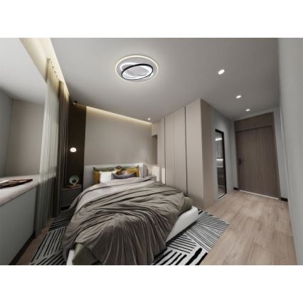 Iluminação de teto LED com regulação LED/90W/230V 3000-6500K + comando