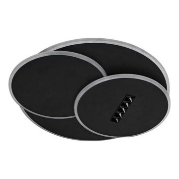 Iluminação de teto LED com regulação LED/90W/230V 3000-6500K preto + comando