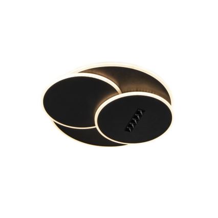 Iluminação de teto LED com regulação LED/90W/230V 3000-6500K preto + comando