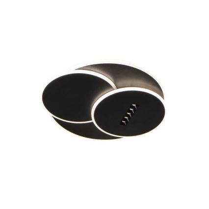 Iluminação de teto LED com regulação LED/90W/230V 3000-6500K preto + comando