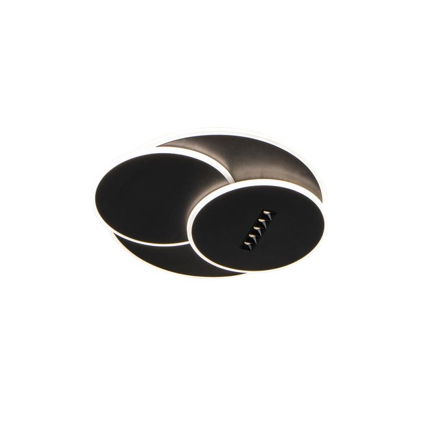 Iluminação de teto LED com regulação LED/90W/230V 3000-6500K preto + comando