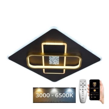 Iluminação de teto LED com regulação LED/90W/230V 3000-6500K preto + controlo remoto