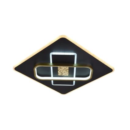 Iluminação de teto LED com regulação LED/90W/230V 3000-6500K preto + controlo remoto