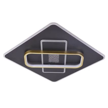 Iluminação de teto LED com regulação LED/90W/230V 3000-6500K preto + controlo remoto