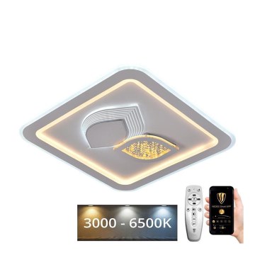 Iluminação de teto LED com regulação LED/95W/230V 3000-6500K + controlo remoto