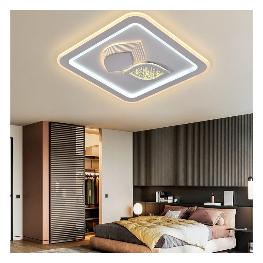 Iluminação de teto LED com regulação LED/95W/230V 3000-6500K + controlo remoto